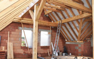The Wern attic trusses