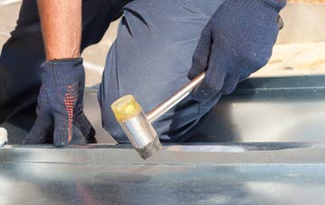 The Wern metal flat roofing repairs